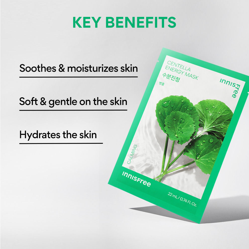 Soothing Energy Sheet Mask Heartleaf - Calms Sensitive Skin