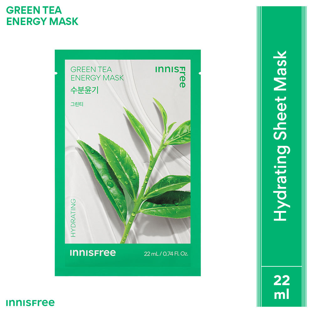 Soothing Energy Sheet Mask Heartleaf - Calms Sensitive Skin - Green Tea