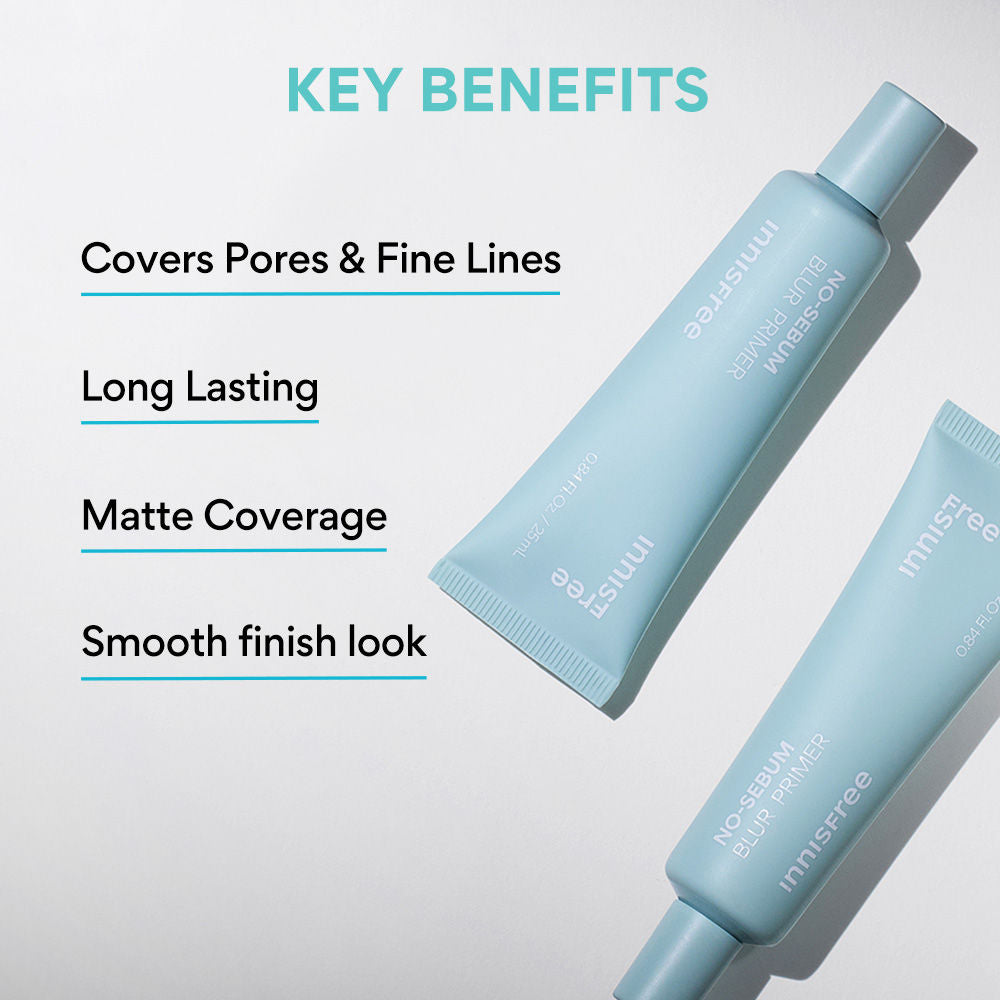No Sebum Blur Primer - Smooth Pore Coverage & Soft Base
