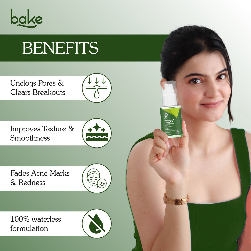 10% Niacinamide & Azelaic Acid Face Serum For Acne Scars & Dark Spots
