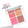 Nykaa Stardust Multi-Texture Holographic Quad Eyeshadow Palette