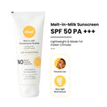 Melt-in-milk Sunscreen Acne Safe & Waterproof with SPF 50 PA+++ & No White Cast