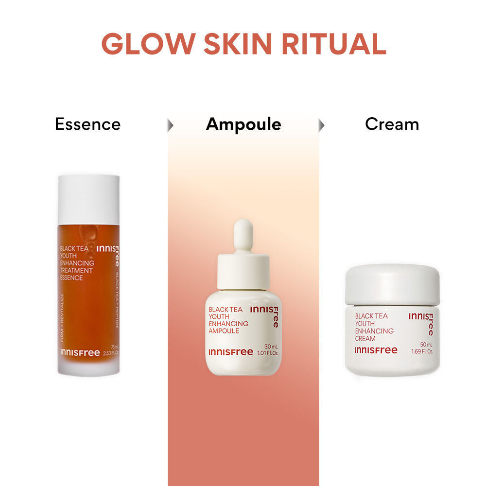Black Tea Youth Enhancing Ampoule For Anti-Aging & Radiant Skin