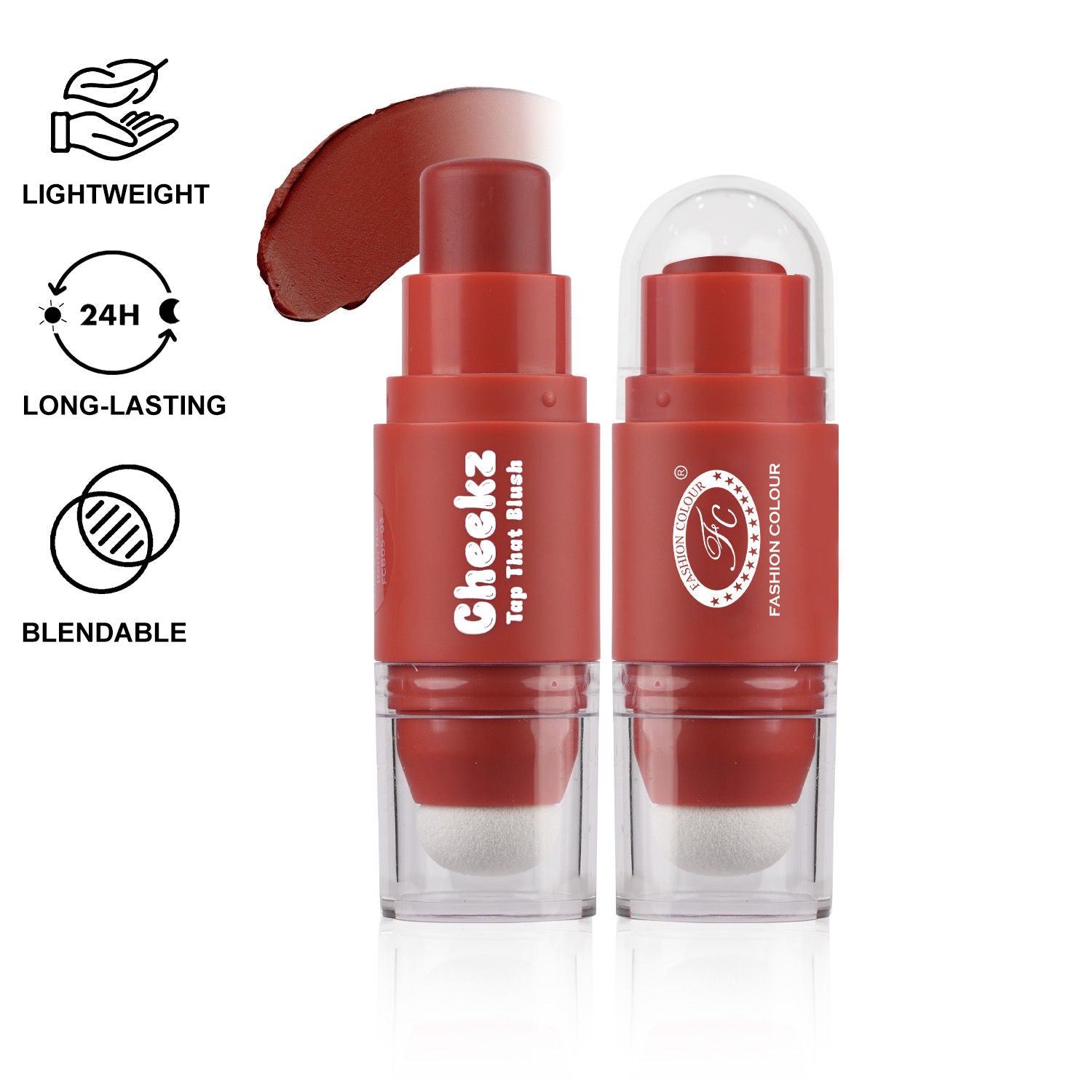 Cheekz Tap Tint & Blush - Coral Kiss