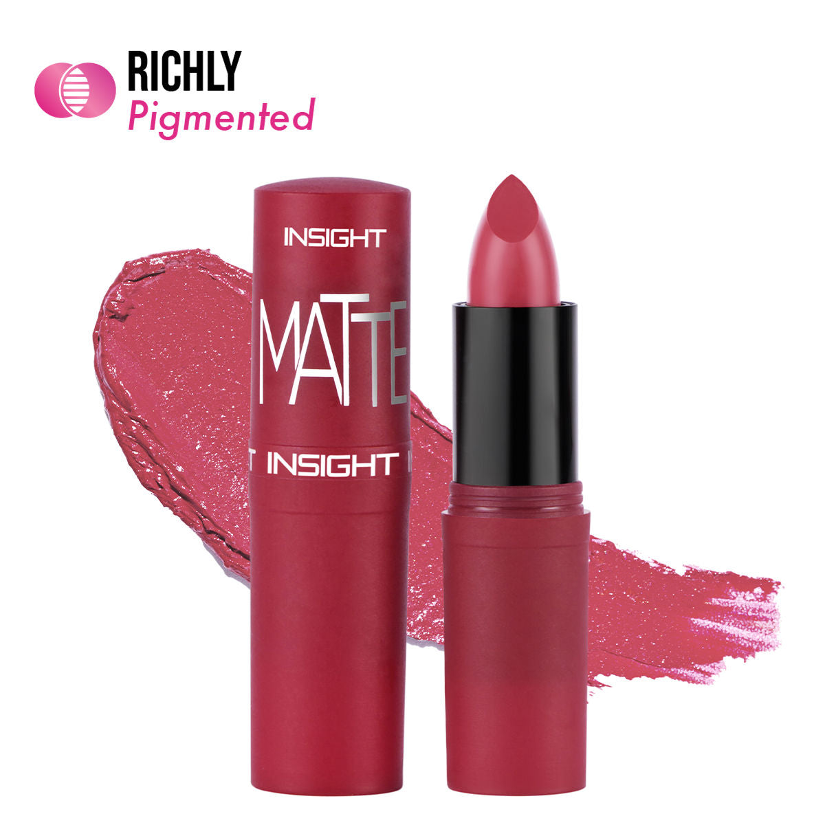 Matte Lipstick, 1 Stroke Application, Long Lasting - A6 First Love