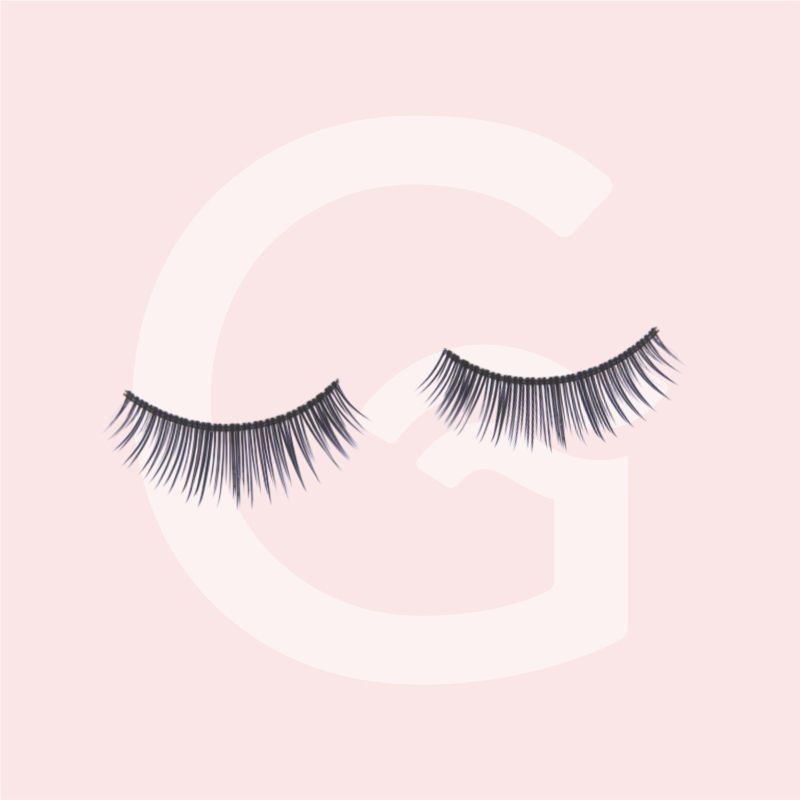 Eyelash Set With Glue, False Eyelashes - Party Style