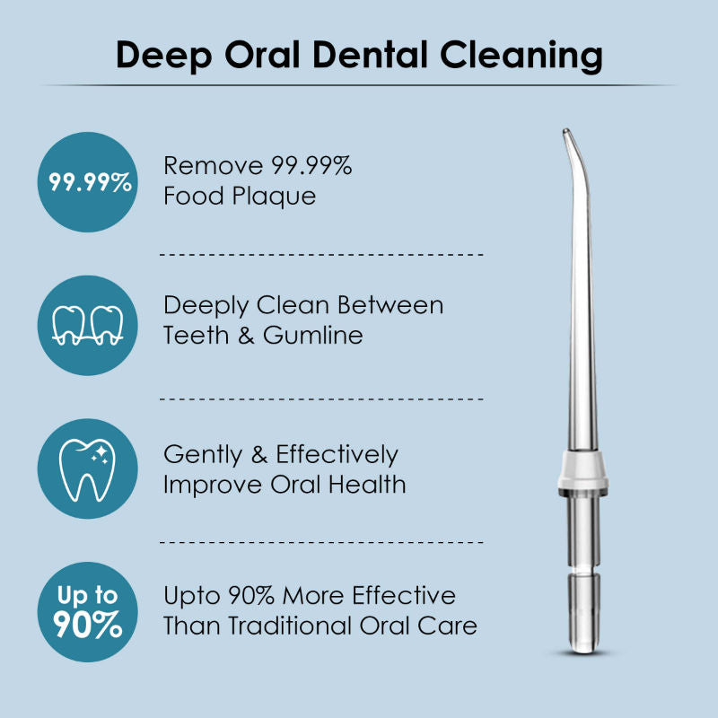 Oral Irrigator Nozzle Tip Max Tongue Cleaners