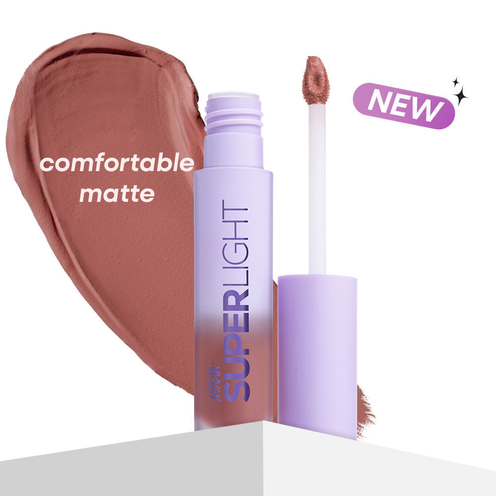 Nykaa Superlight Lip Cloud Airy Mousse Matte Liquid Lipstick for Lip & Cheek
