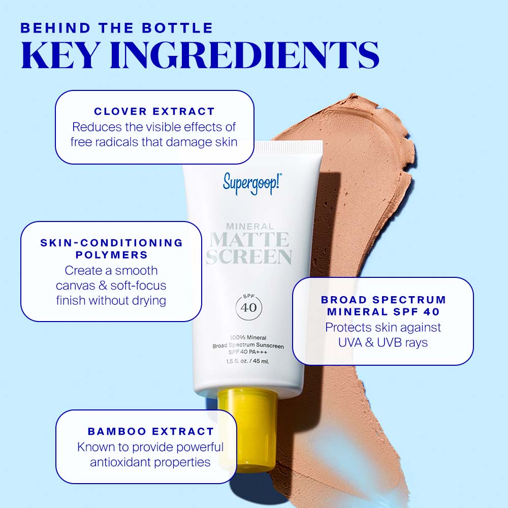 Mineral Mattescreen SPF 40 PA+++