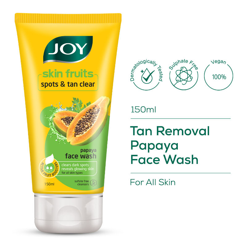 Skin Fruits Spots & Tan Clear Face Wash with Papaya