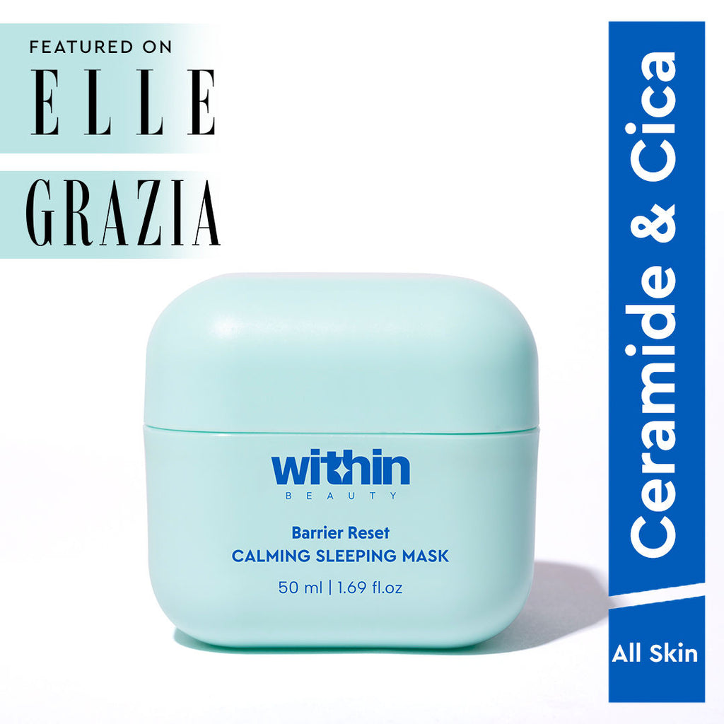 Ceramide & Cica Extract Sleeping Mask, Barrier Reset Calming Sleeping Mask
