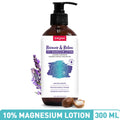 10% Magnesium Body Lotion (300 ml), For Muscle Relaxation, Cramps Relief & Better Sleep
