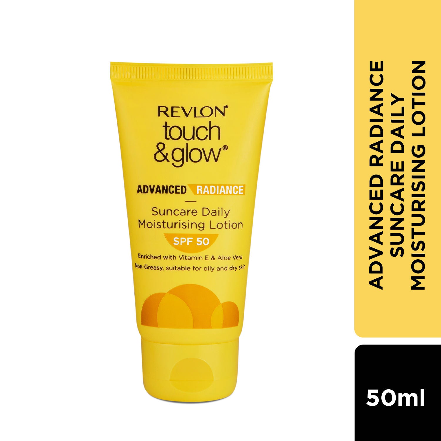 Touch & Glow Advanced Radiance Sun Care Daily Moisturizing Lotion SPF 50
