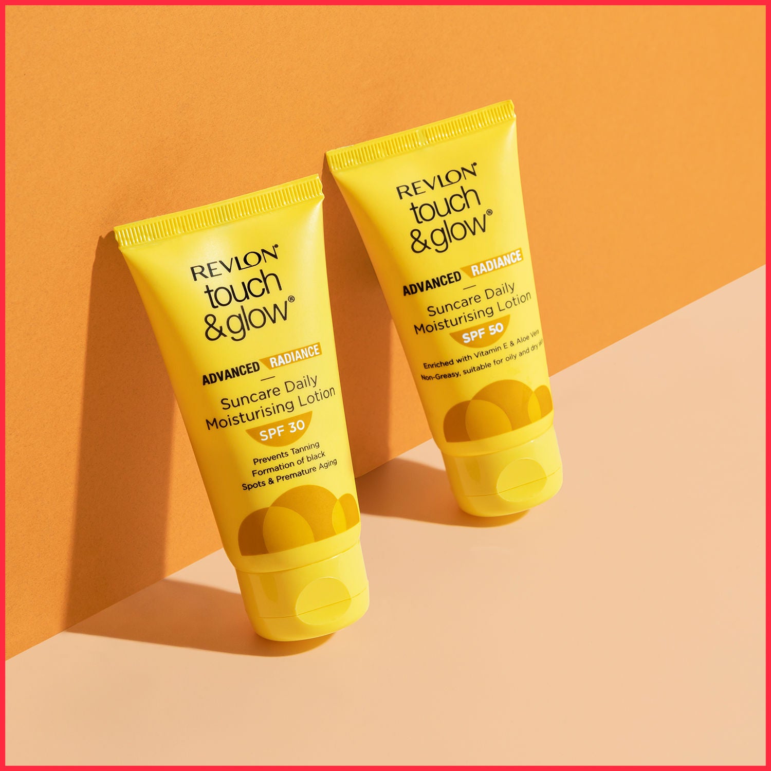 Touch & Glow Advanced Radiance Sun Care Daily Moisturizing Lotion SPF 50
