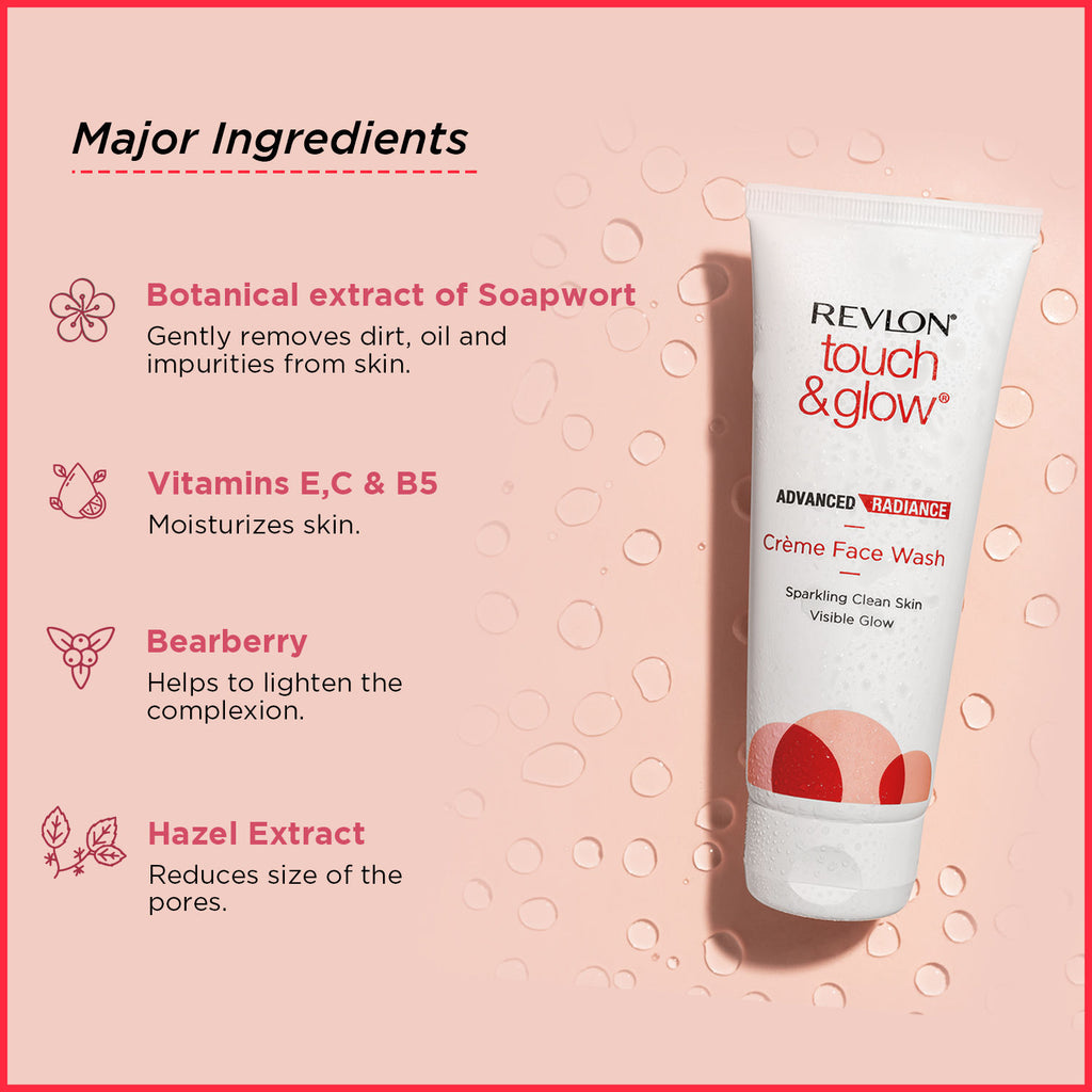 Touch & Glow Advanced Radiance Creme Face Wash