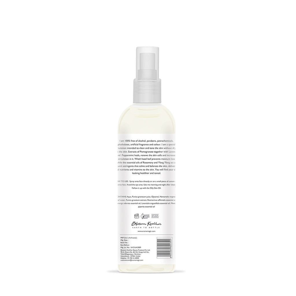 Aromatic Skin Toner Tightens Pores & Revives Skin For Oily Skin