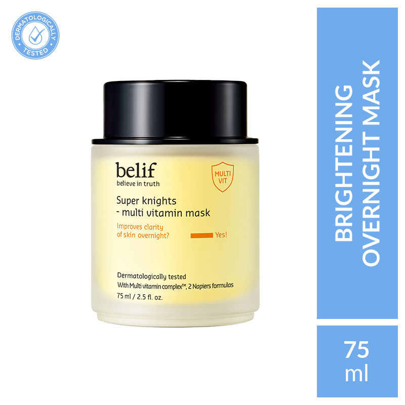 Super Knights Korean Multi Vitamin Sleeping Mask- Hydrating Vegan Night Cream with Niacinamide