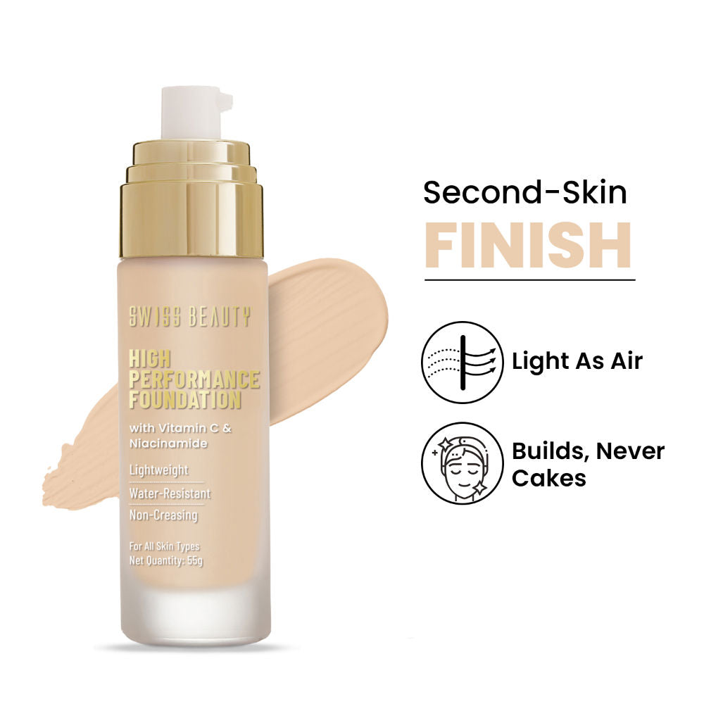 High Performance Foundation With Vitamin C & Niacinamide Light-Weight - 03 Natural Beige