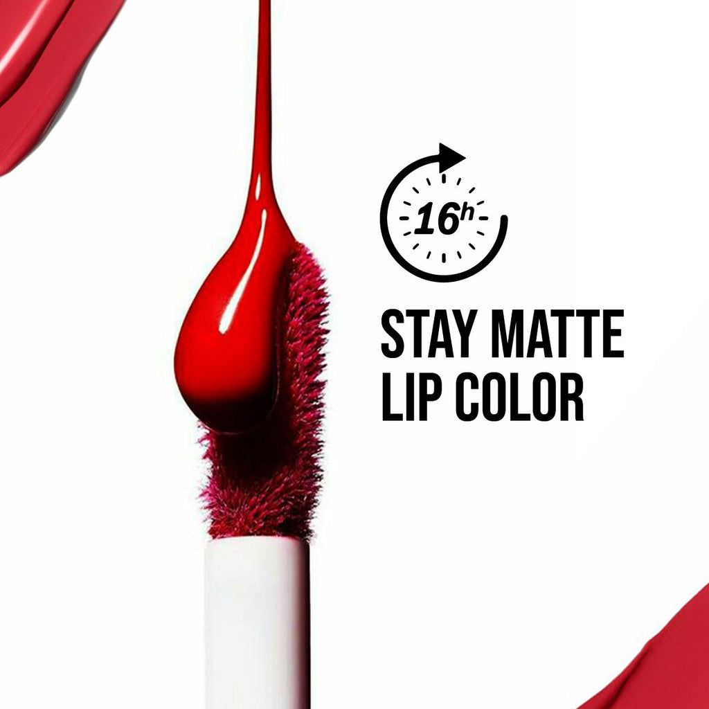 Stay Matte Lipcolor, 12hr Long Lasting &Transferproof