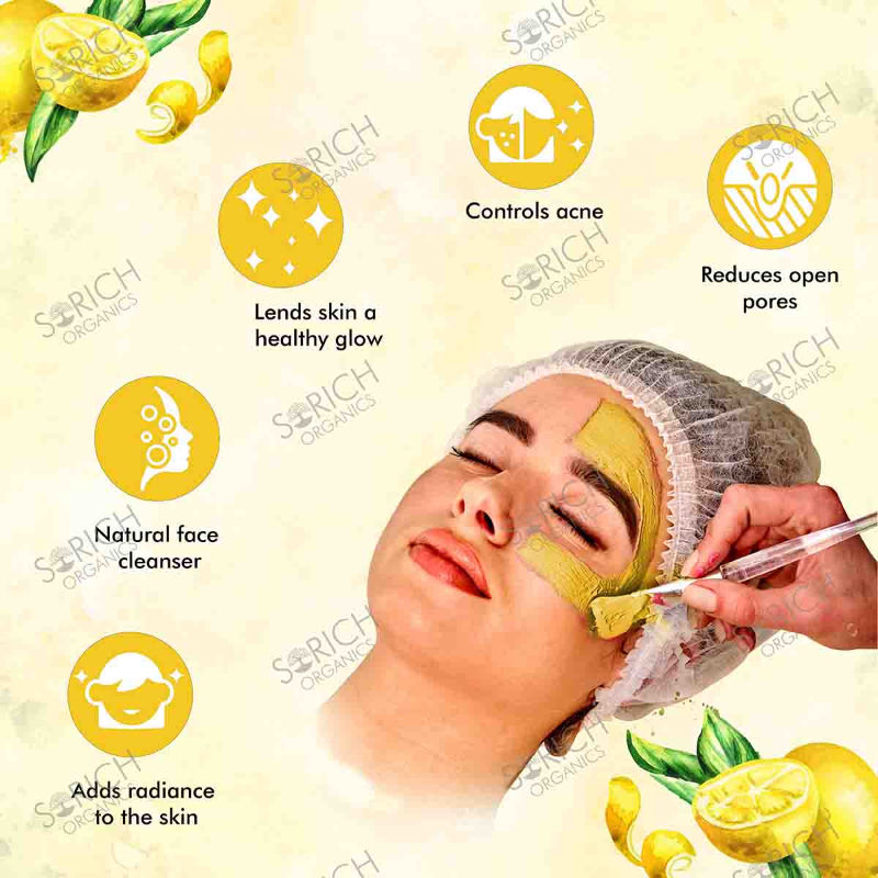 Dry Lemon Peel Face Cleanser Powder