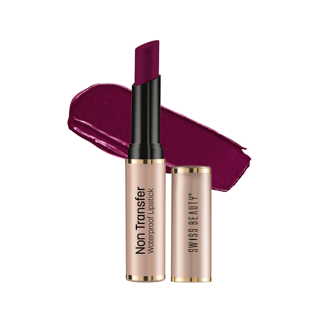 Non Transfer Waterproof Lipstick - 422 Burgundy