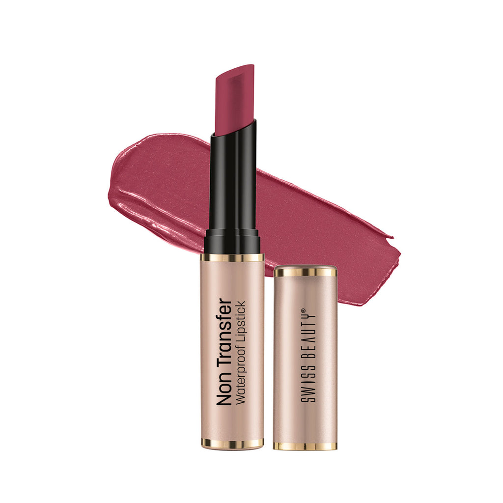 Non Transfer Waterproof Lipstick - 428 Roseate