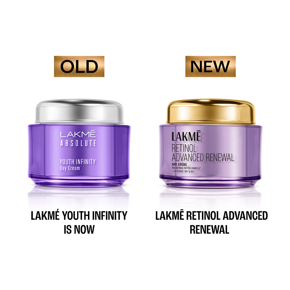 Retinol Advanced Renewal Day Creme Pro-Retinol Peptide Complex + Uv Filters & SPF 15 PA++