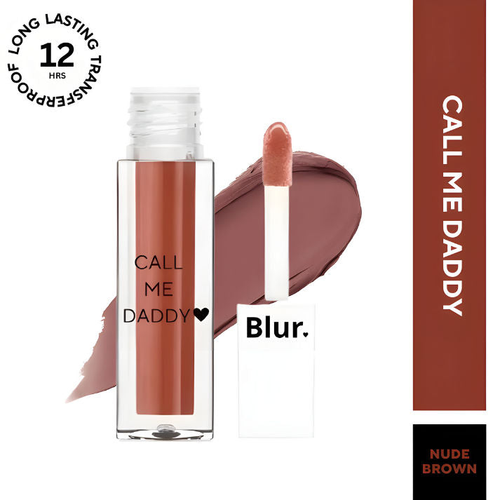 INDIA Call Me Daddy Nude Matte Liquid Lipstick - Nude Brown