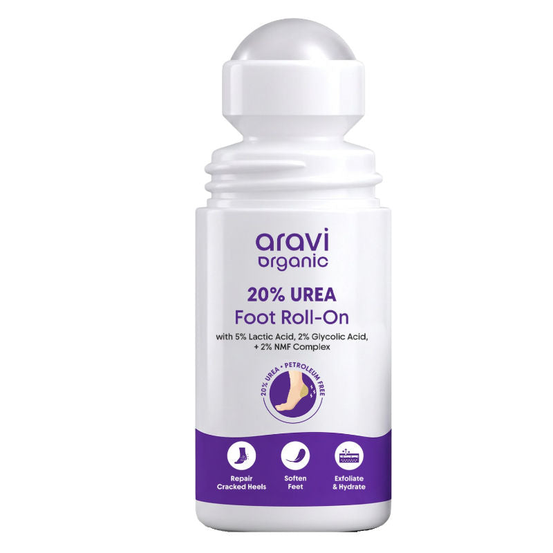 20% Urea Foot & Heel Roll On For Dry Feet & Cracked Heels,Repairs & Softens Rough Skin