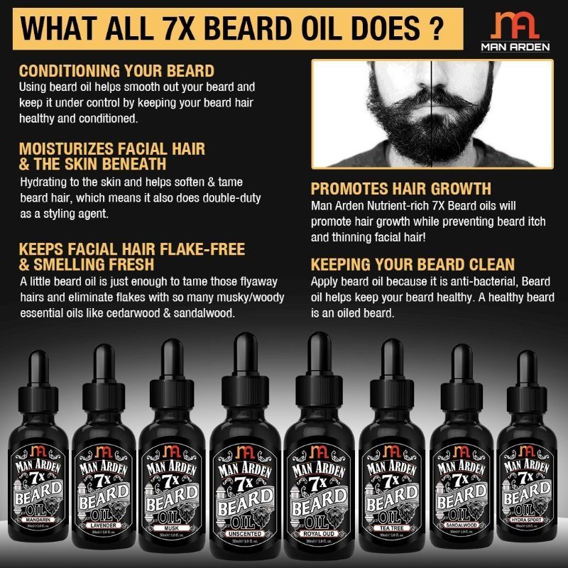 7X Royal Oud Beard Oil