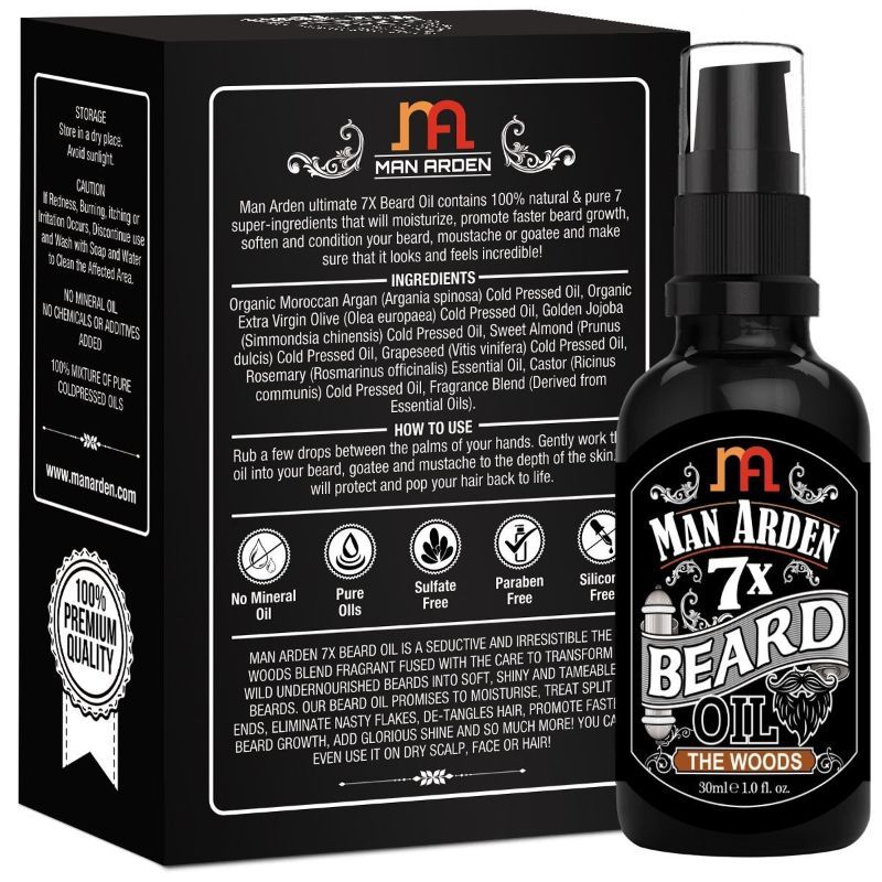 7X The Woods Beard Oil