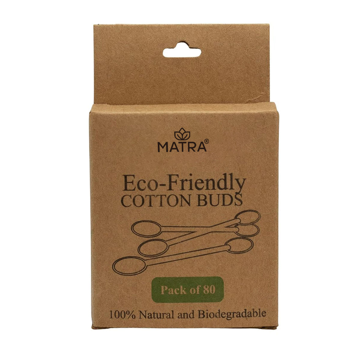 Bamboo Cotton Ear Buds Organic Ear Cleaning Swabs Qtips For Makeup, Nail Polish Removal