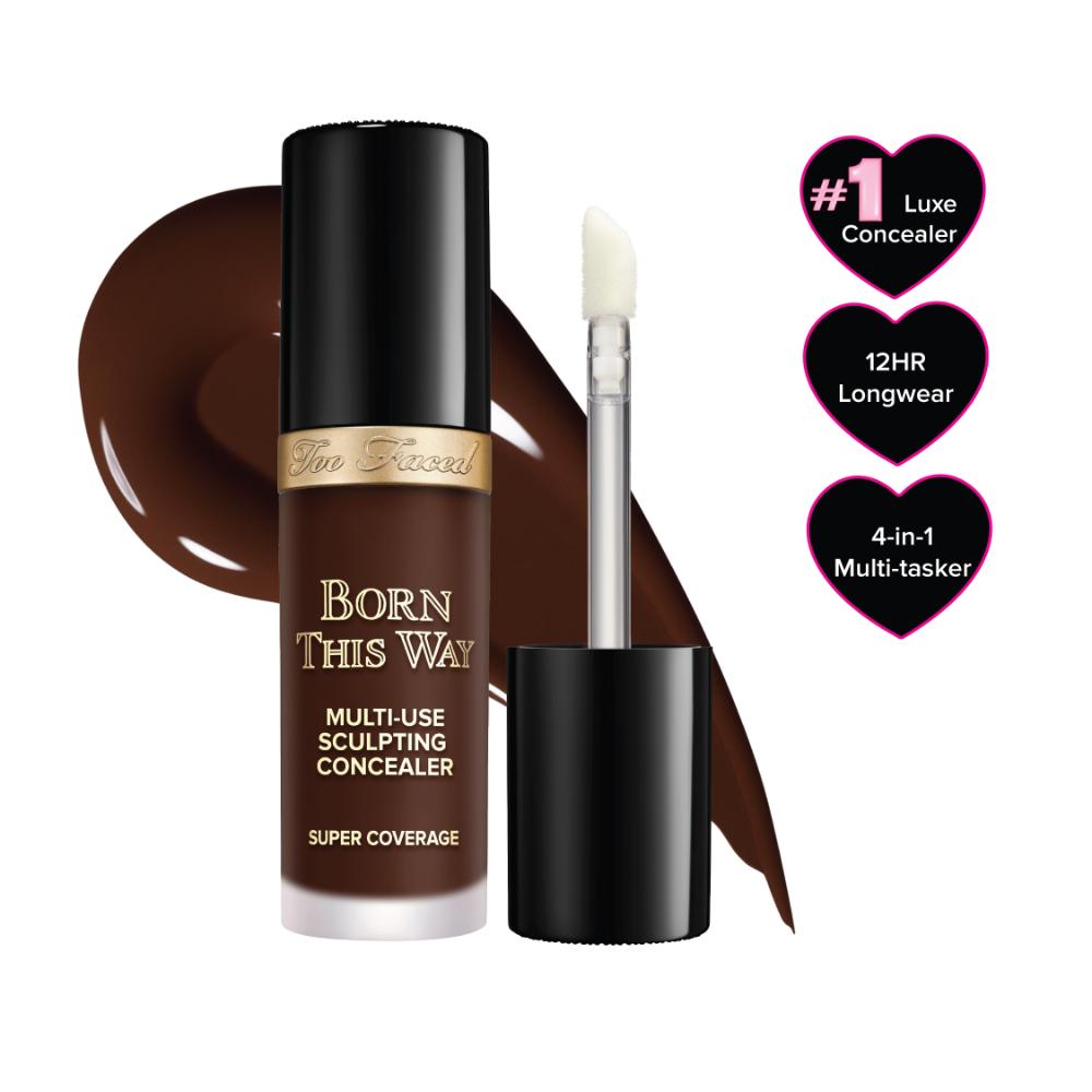 Born This Way Super Coverage Multi Use Sculpting Concealer - Ganache