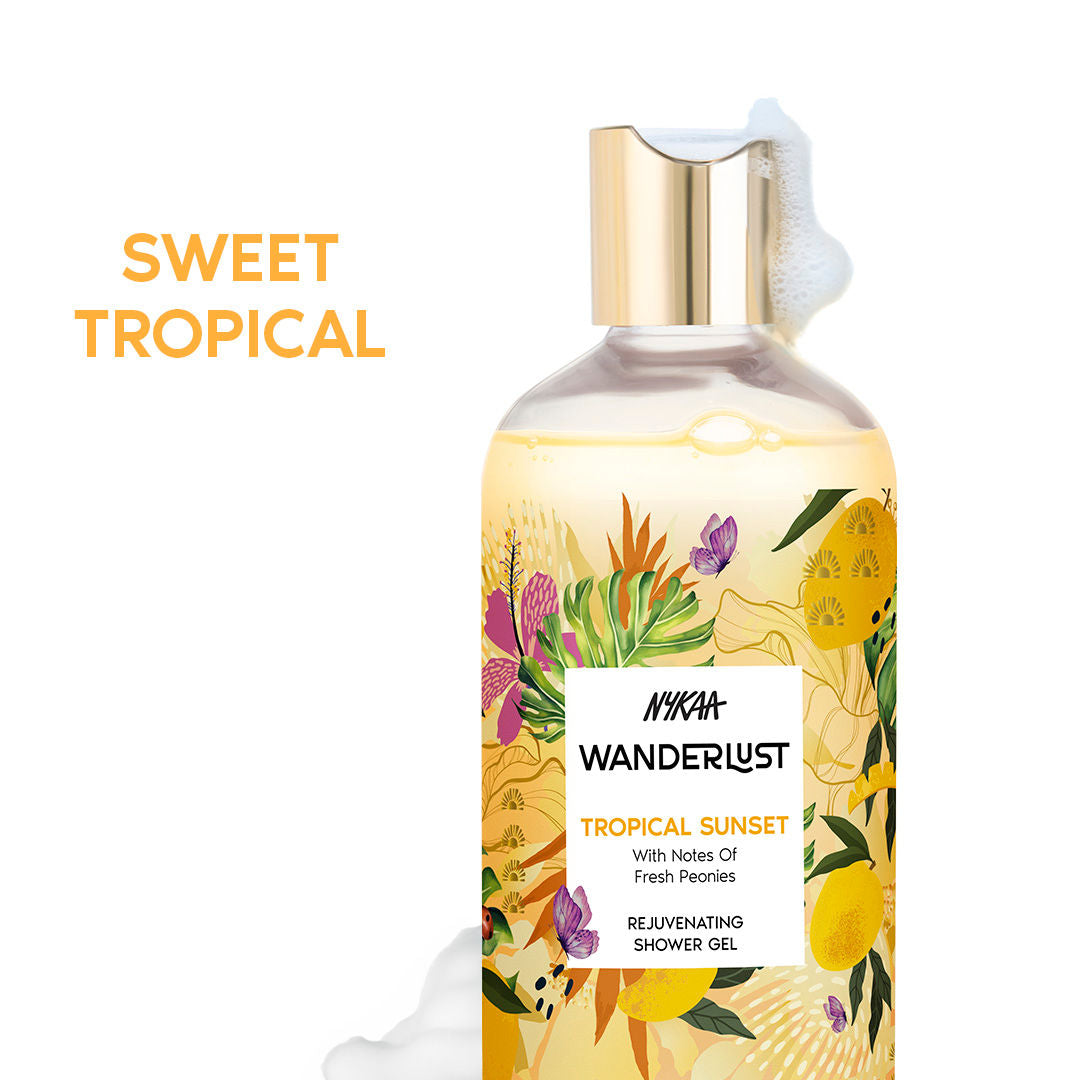 Nykaa Wanderlust Perfume Body Wash - Tropical Thai Sunset