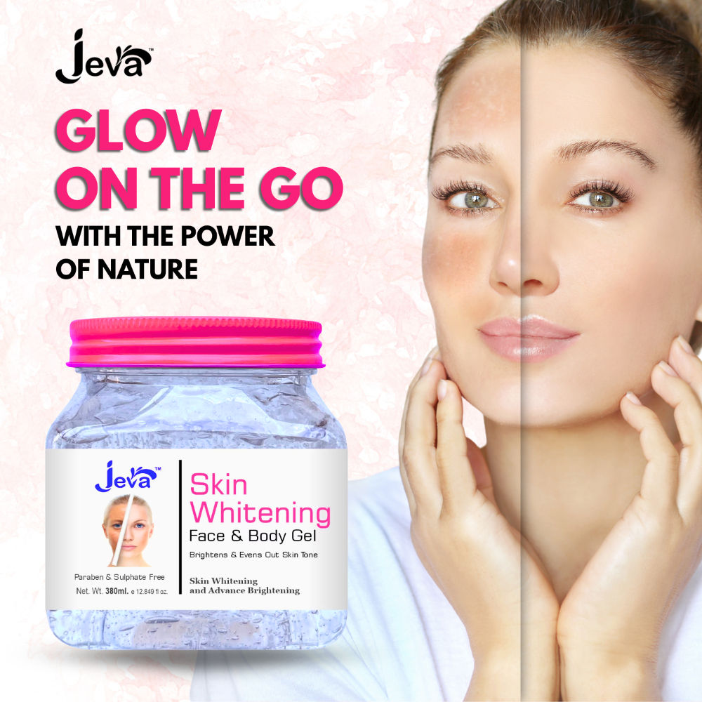 Skin Whitening & Brightening Instant Glow Gel for Normal to Dry Skin - Hydrating Radiance