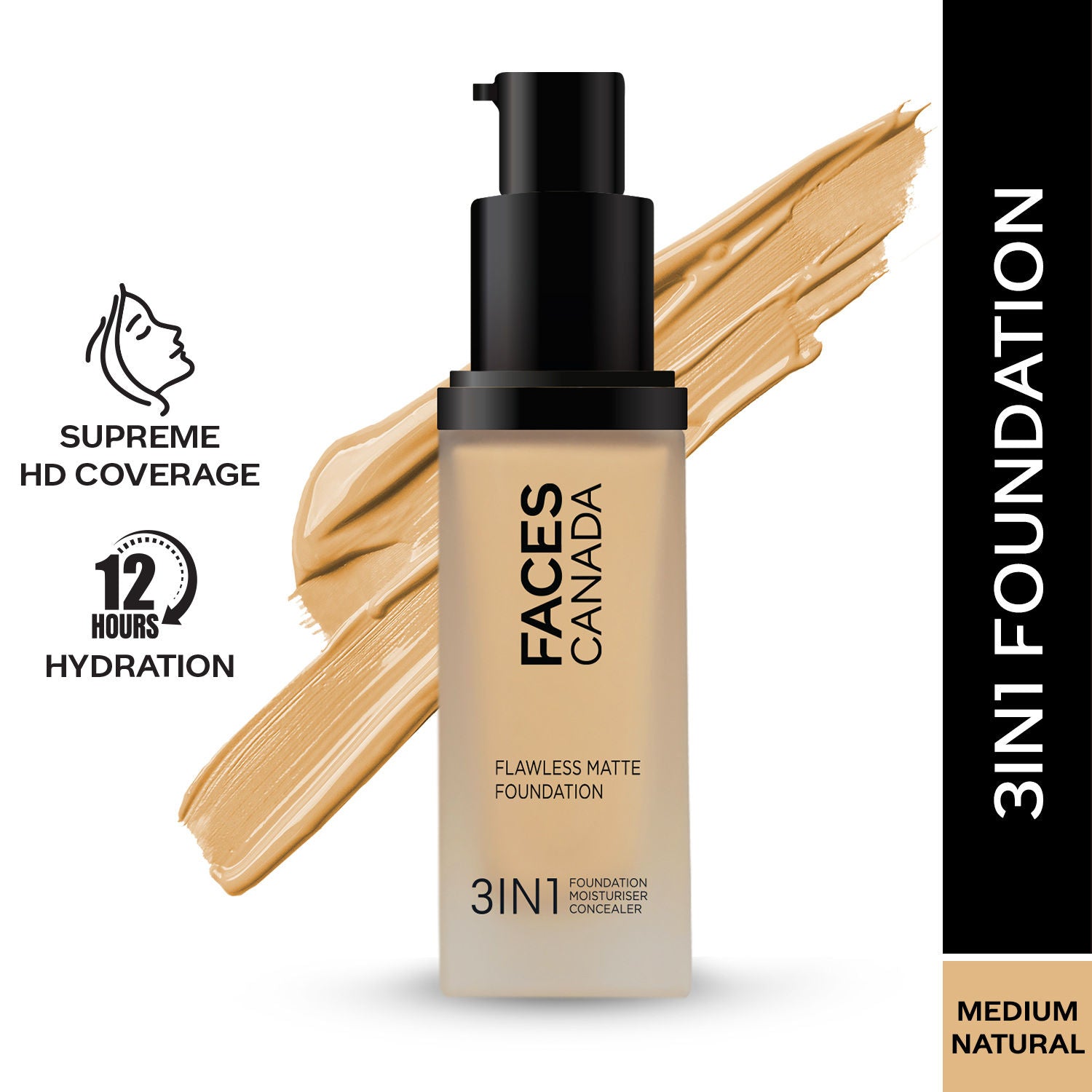 Flawless Matte Foundation - Medium Natural