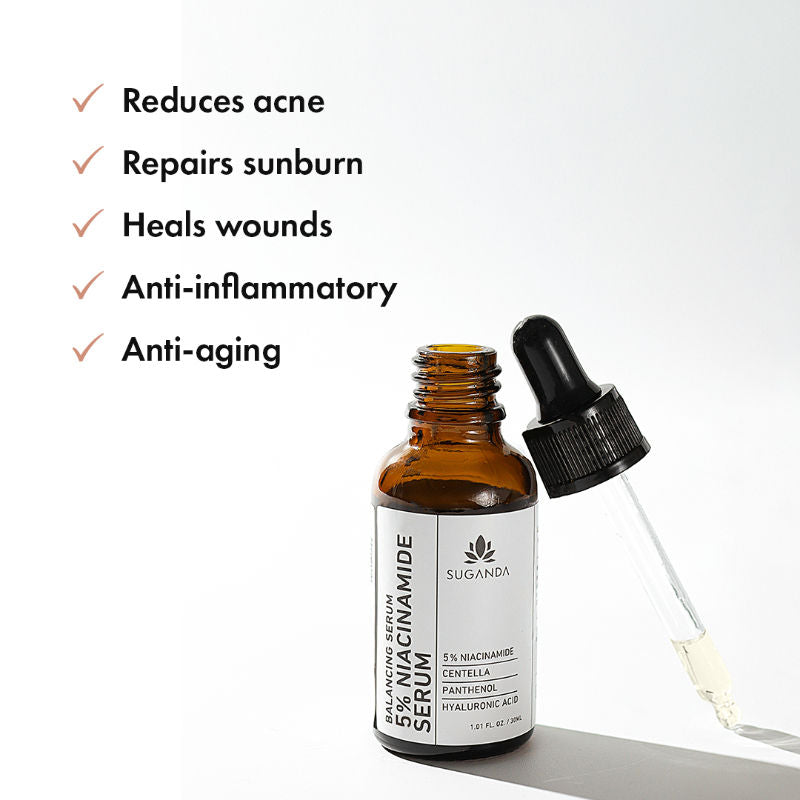 5% Niacinamide Face Serum For Acne & Acne Marks, Blemishes, Pigmentation & Enlarged Pores