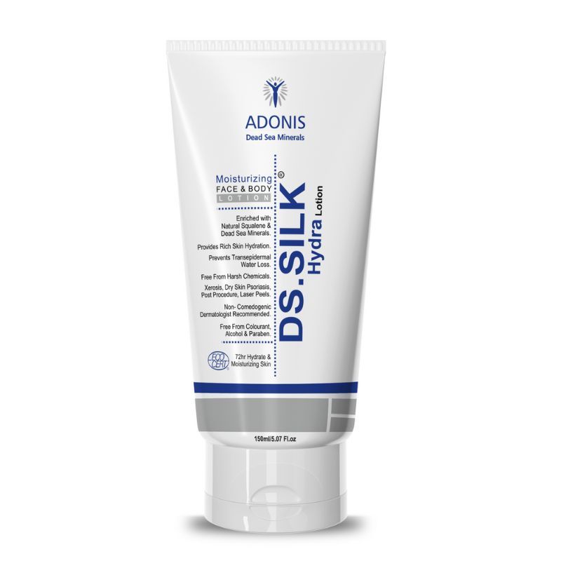 Unisex Ds Silk Hydra Lotion Moisturizer With Ceramides & Hyaluronic Acid For Soft Skin