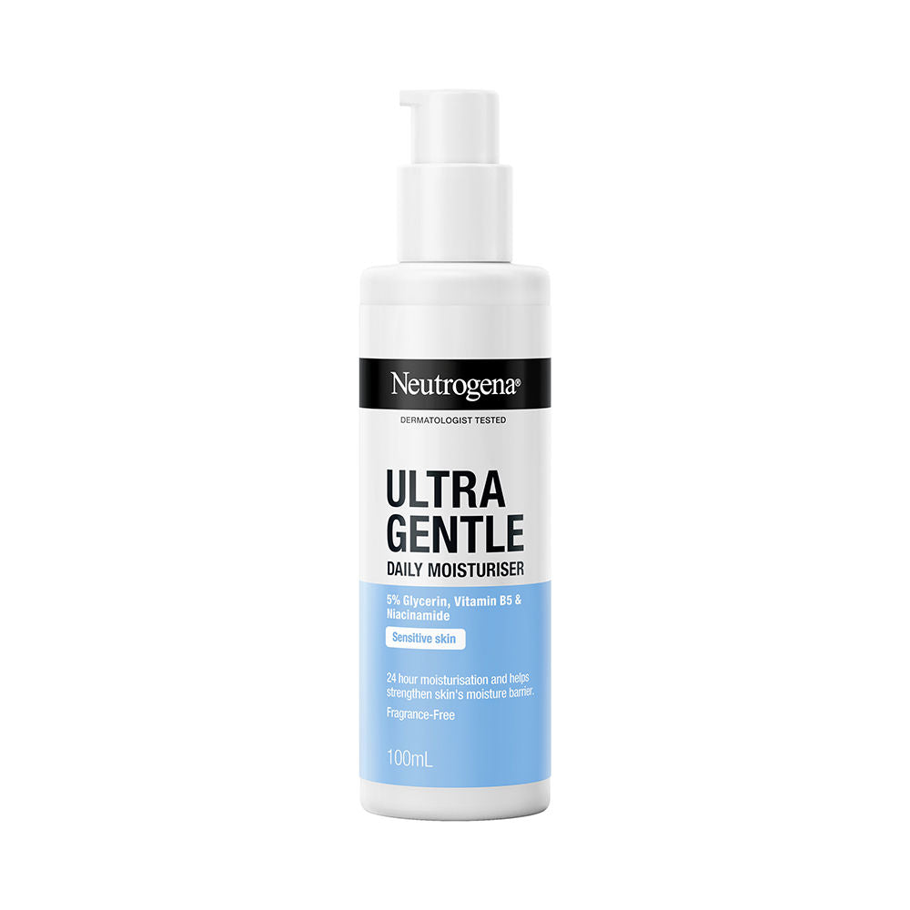Ultra Gentle Daily Face Moisturizer With Glycerin, Niacinamide & Vitamin B5