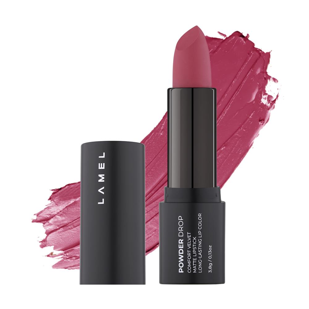 Powder Drop Matte Lipstick - 406 Tulip Fleur