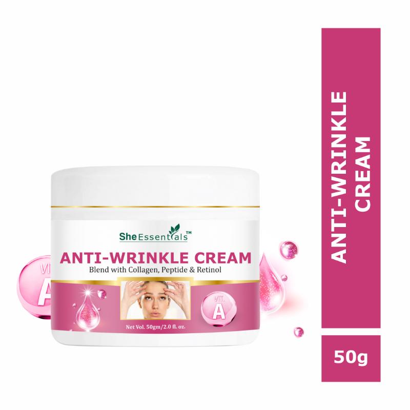 Anti Wrinkle Face Cream With Peptide & Retinol