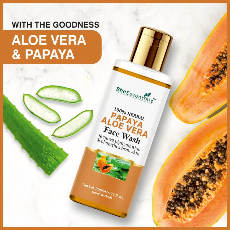Papaya Brightening Face Wash For Glowing & Radiant Skin