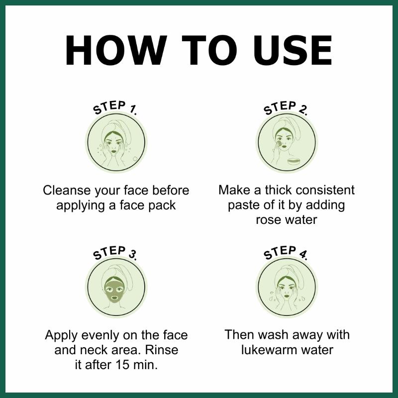 100% Natural Ubtan Powder For Glowing Skin Face Pack & Mask