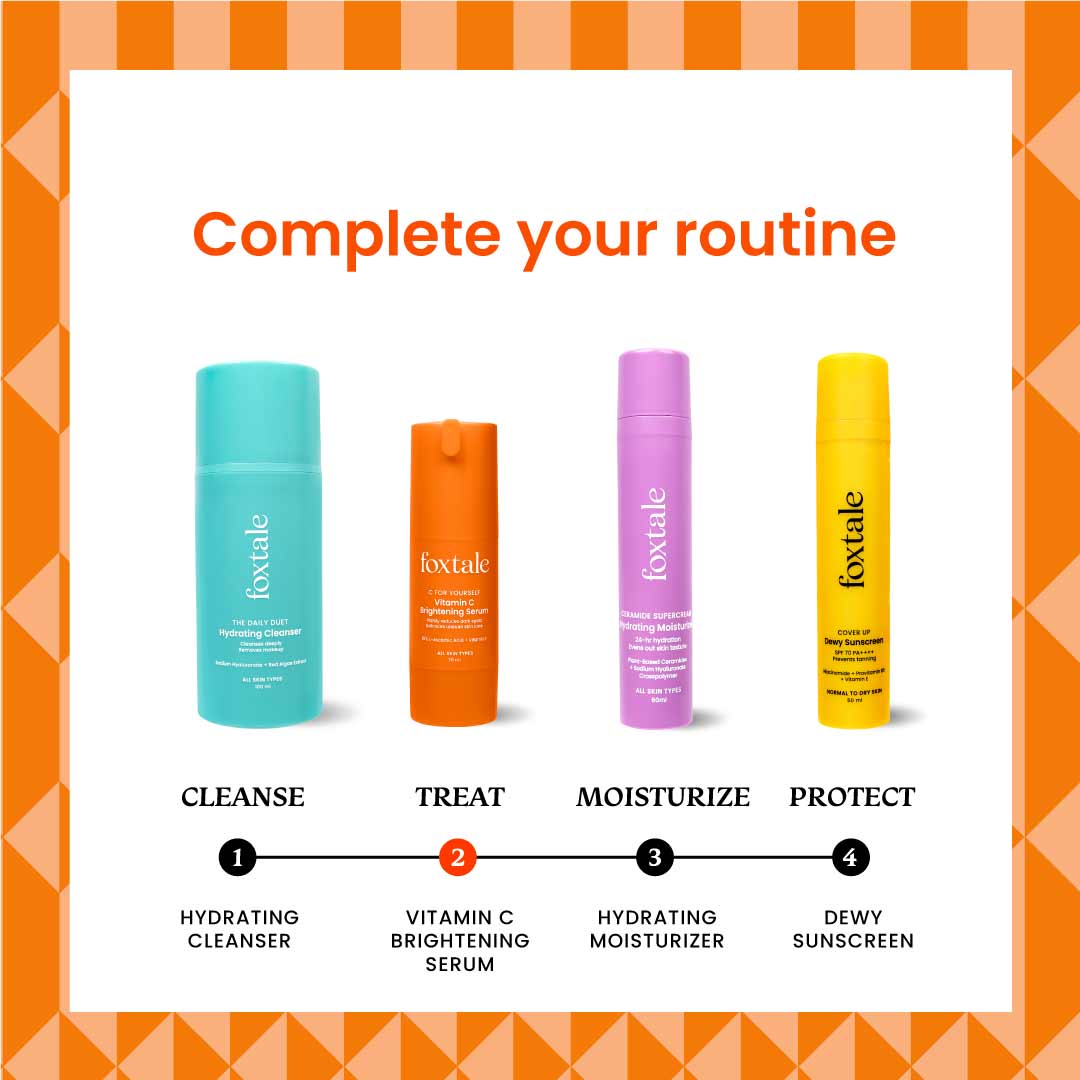 15% Vitamin C Face Serum for Glowing Skin, Pigmentation & Collagen Production