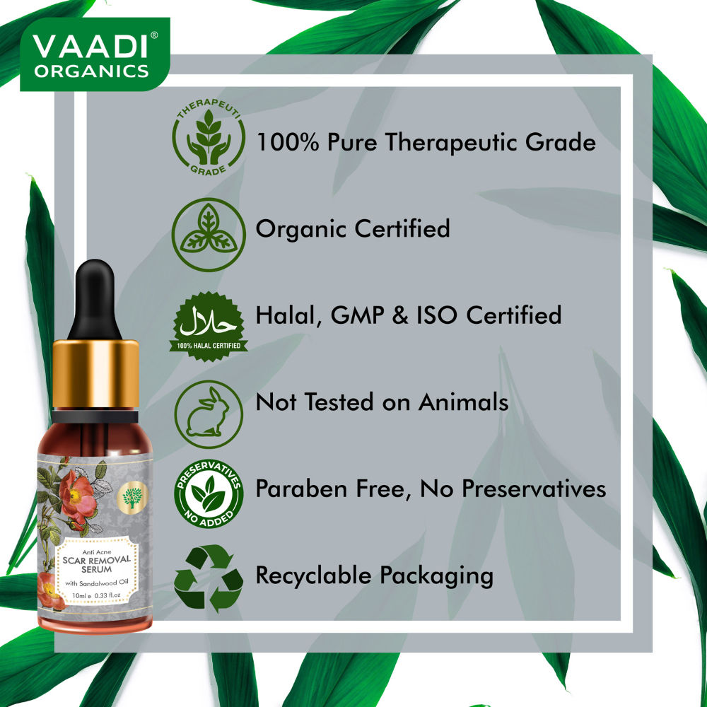 Anti Acne Scar Removal Serum With Sandalwood Oil