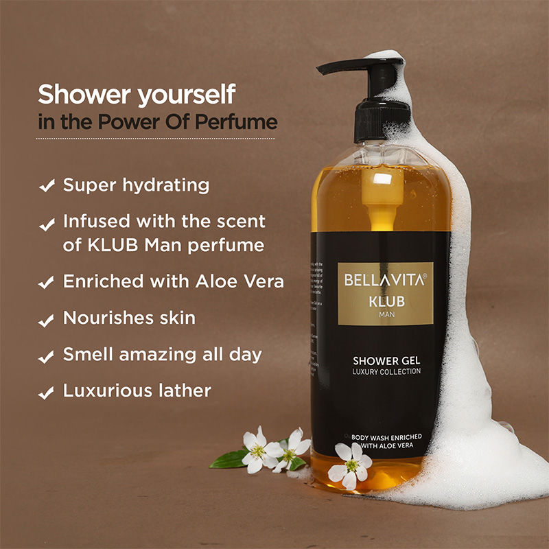 Bella Vita Klub Man Shower Gel