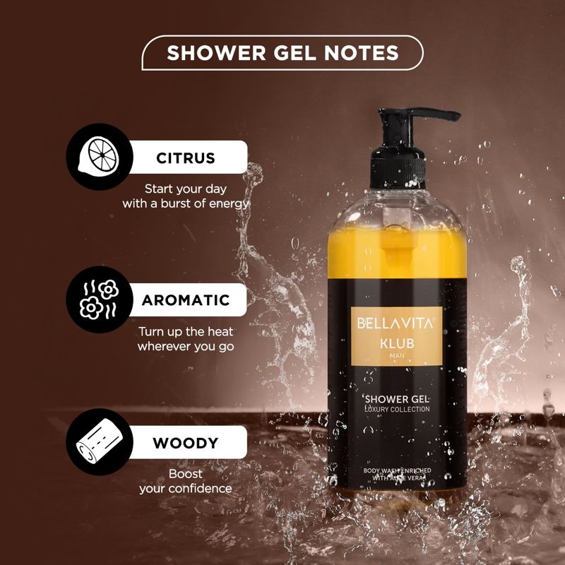 Bella Vita Klub Man Shower Gel