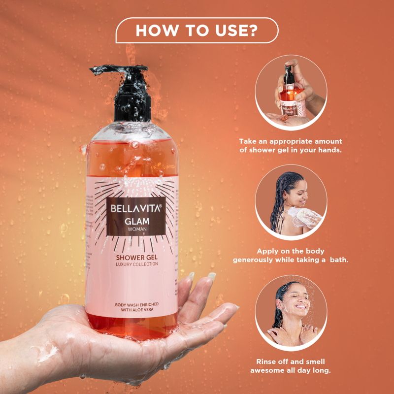 Bella Vita Glam Woman Shower Gel
