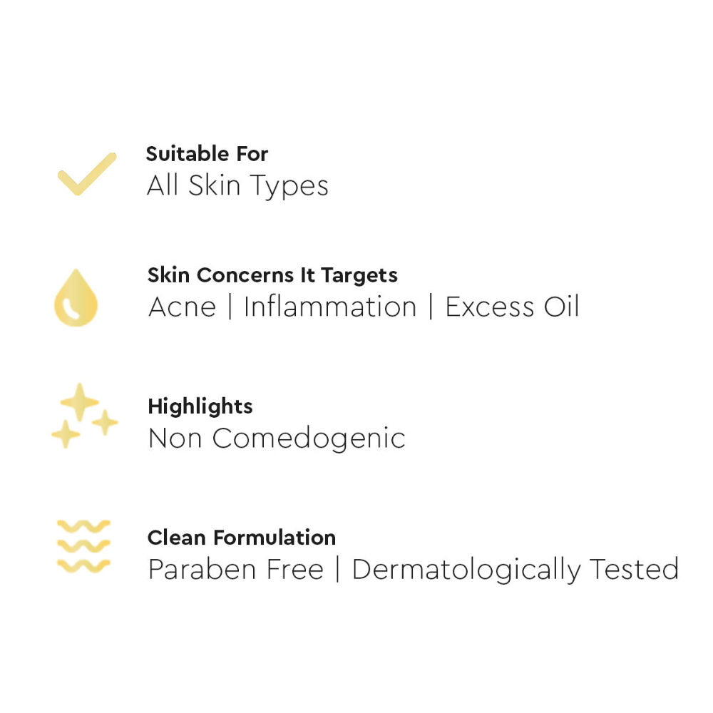 Anti Acne Face Wash With Salicylic Acid & Neem, Helps Reduce Spots & Checks Oil On Skin