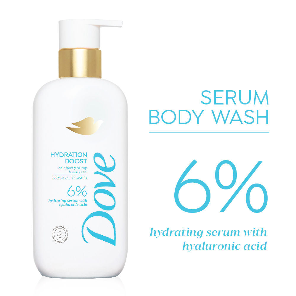 6% Hydrating Serum With Hyaluronic Acid Hydration Boost Bodywash